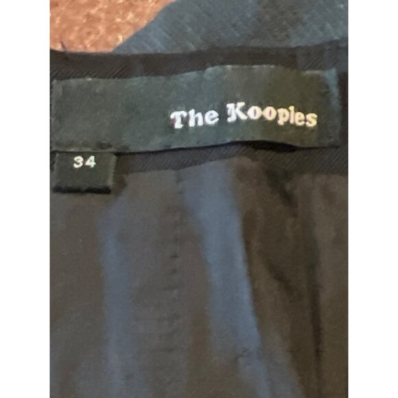 The Kooples Womens Black Layered Mini Skirt Size 34 Wool Blend - Picture 2 of 6